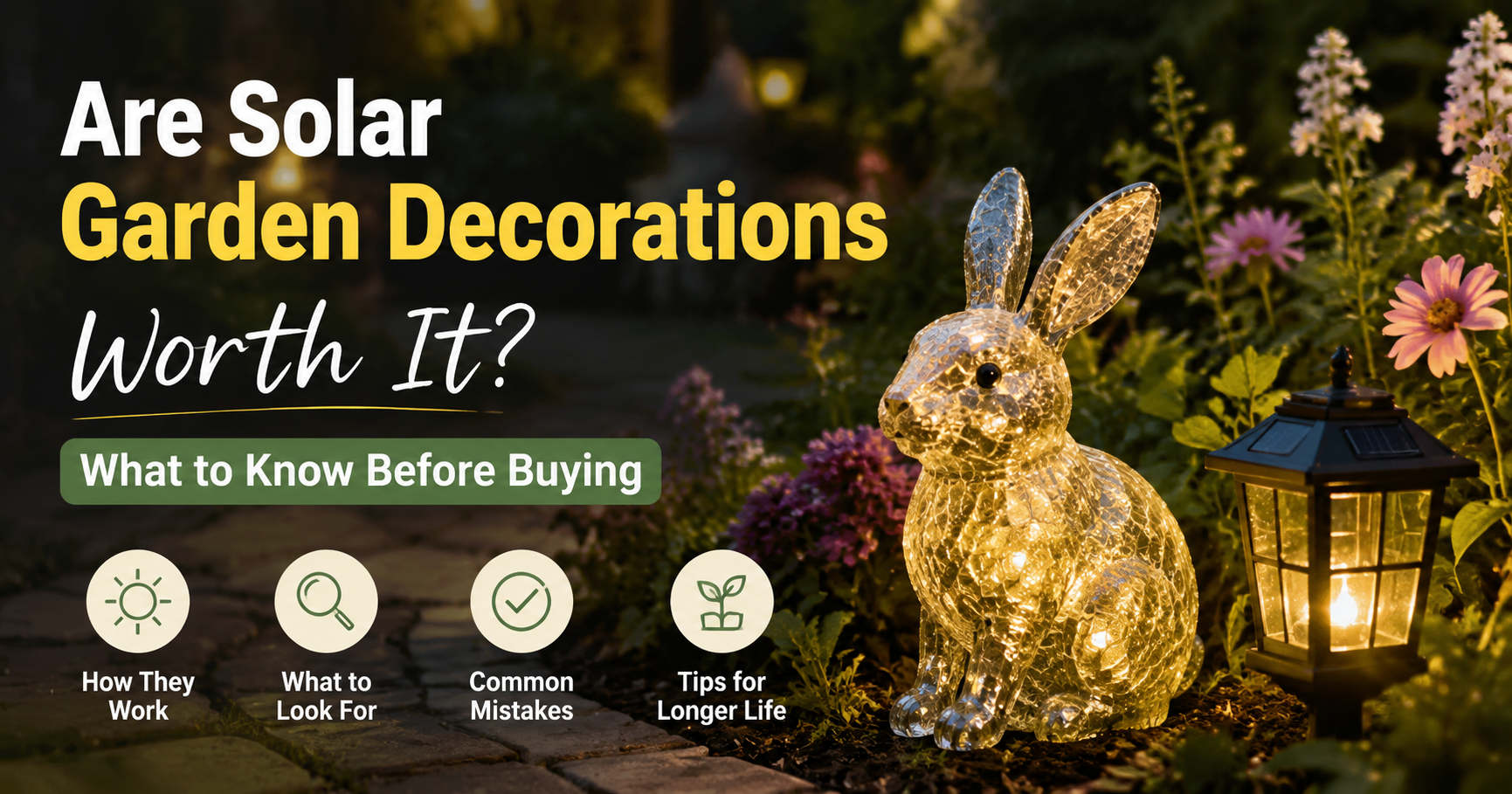 Are Solar Garden Decorations Worth It? What to Know Before Buying
