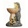 Solar Cat Garden Statue Light IP44 Weatherproof Outdoor Decor Gift for Mom Grandma