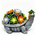11 Inch Large Solar Turtle Garden Statue Light Outdoor Decor for Yard Patio Gift for Mom Grandma